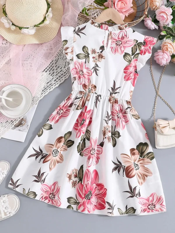 New Baby Girls Fashionable Beautiful Party Dress One Piece Baby Dress for 3-12Yrs