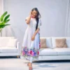 Cotton Fabric Embroidery Work Fashionable Stylish and Comfortable Readymade Three Piece